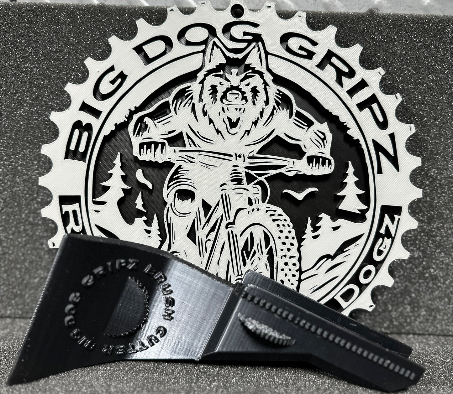 Brush Cutter Derailleur Guard