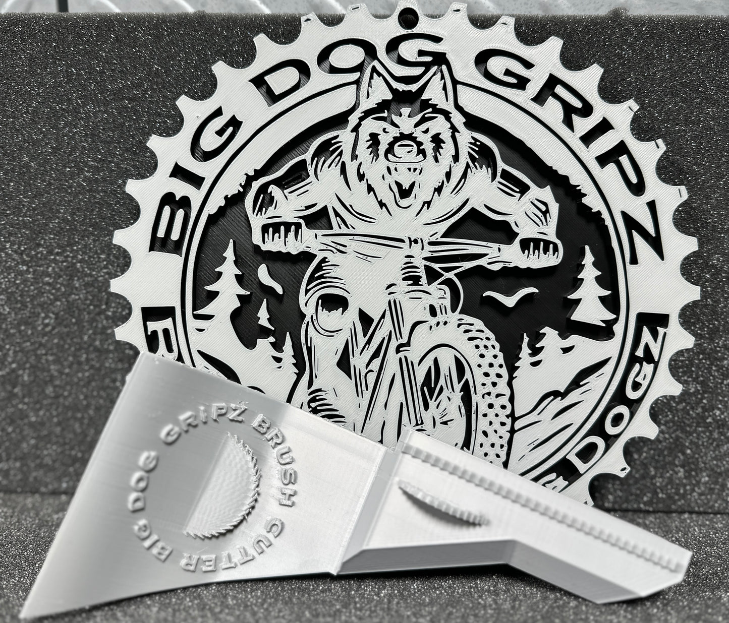 Brush Cutter Derailleur Guard